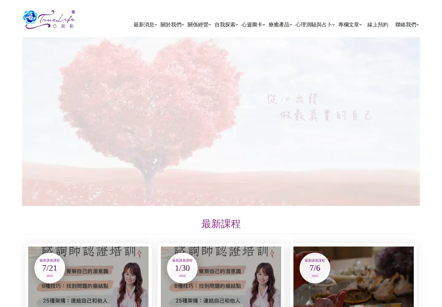 Screenshot of truelife365.com