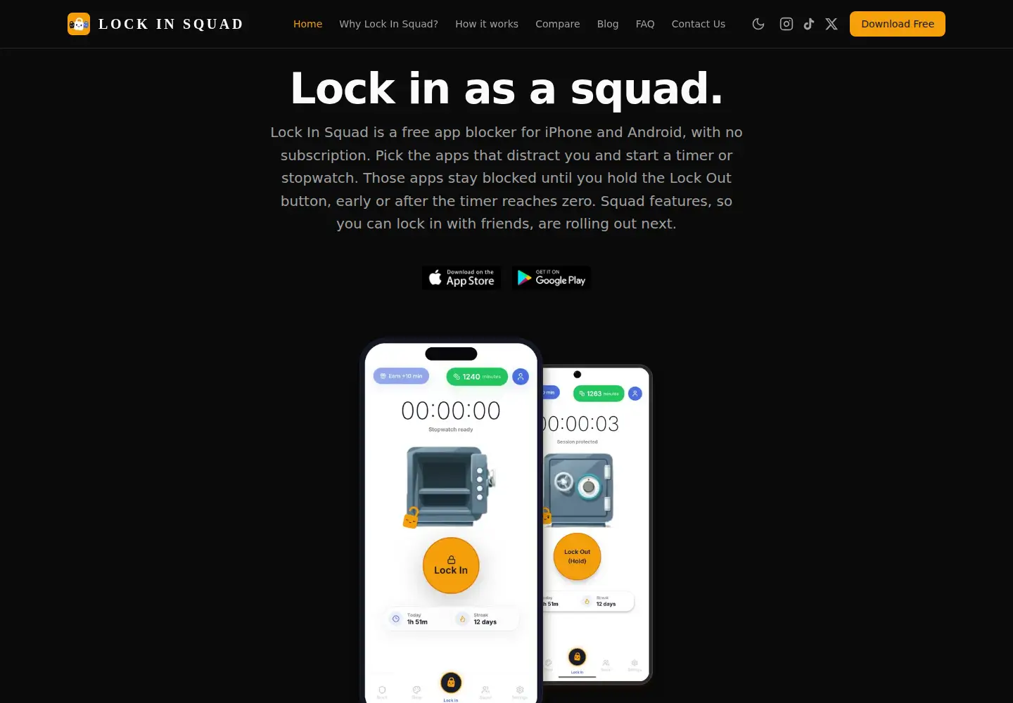 Screenshot of trylockin.com