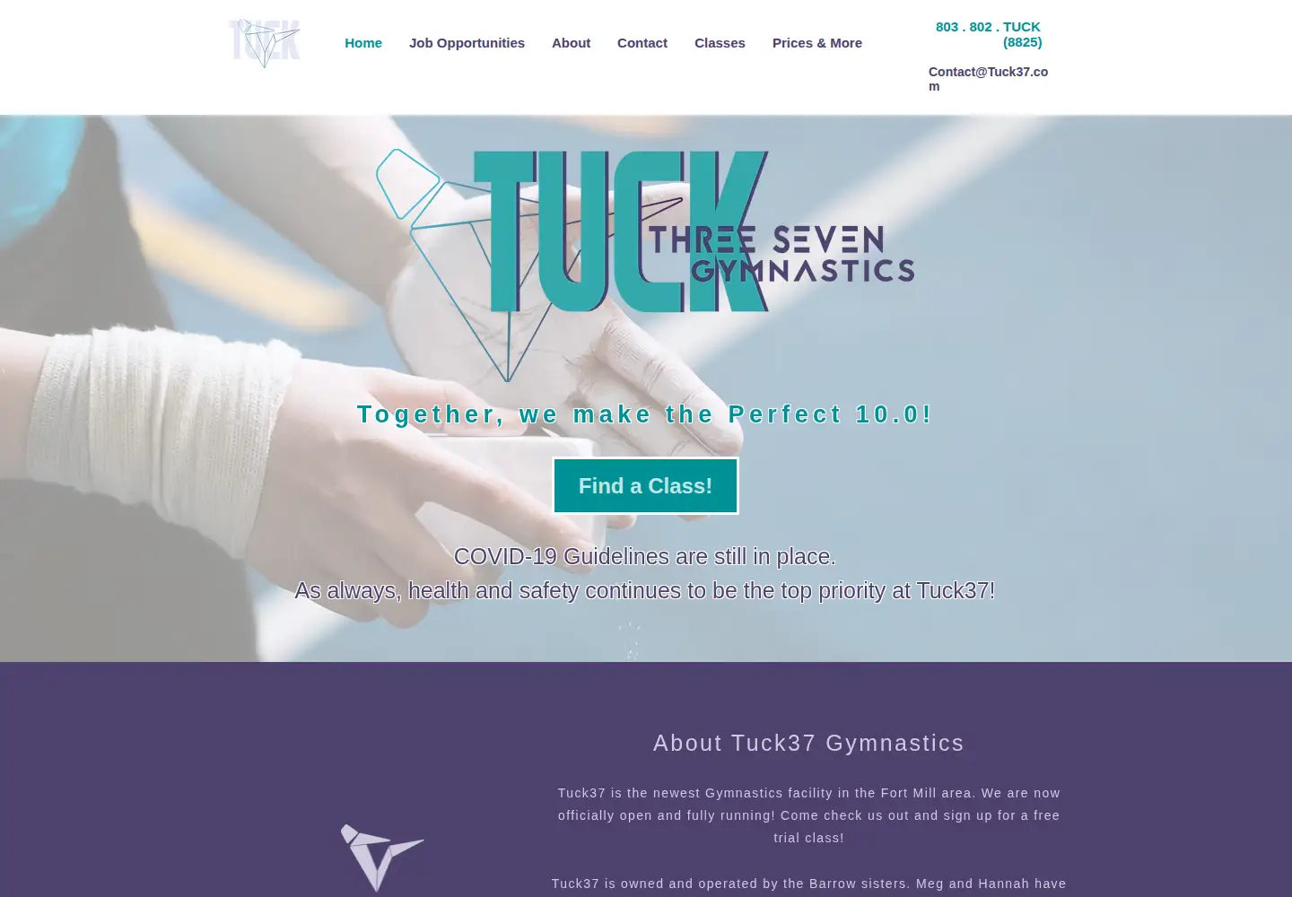 Screenshot of tuck37.com