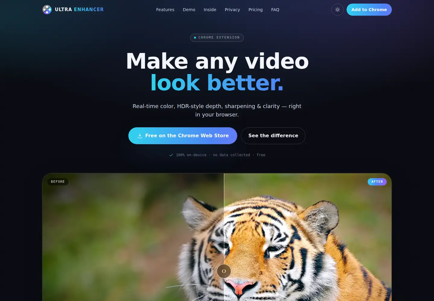 Screenshot of ultraenhancer.com