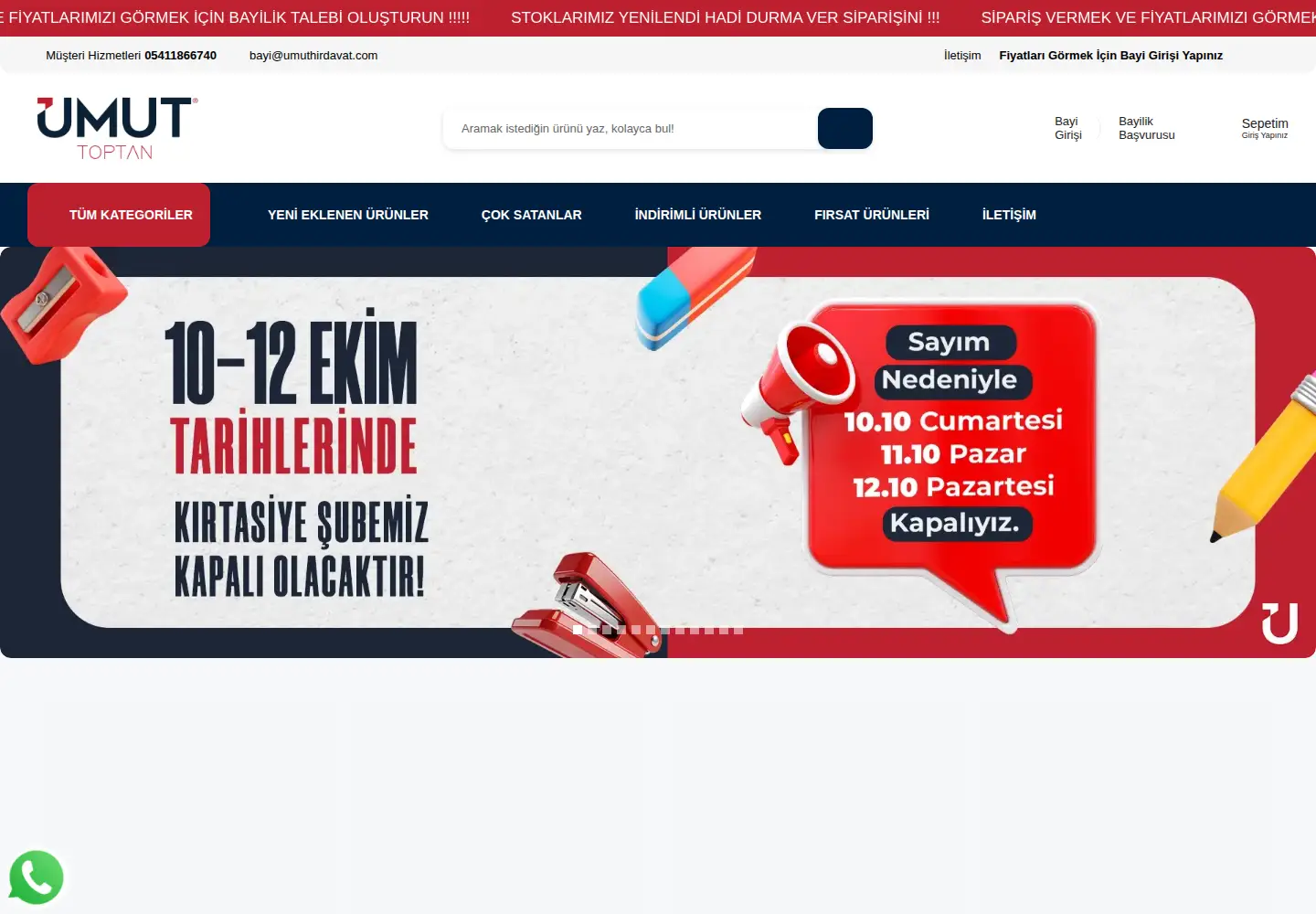 Screenshot of umuthirdavat.com