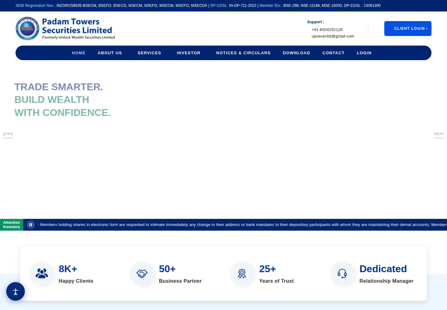Screenshot of upsecindia.com