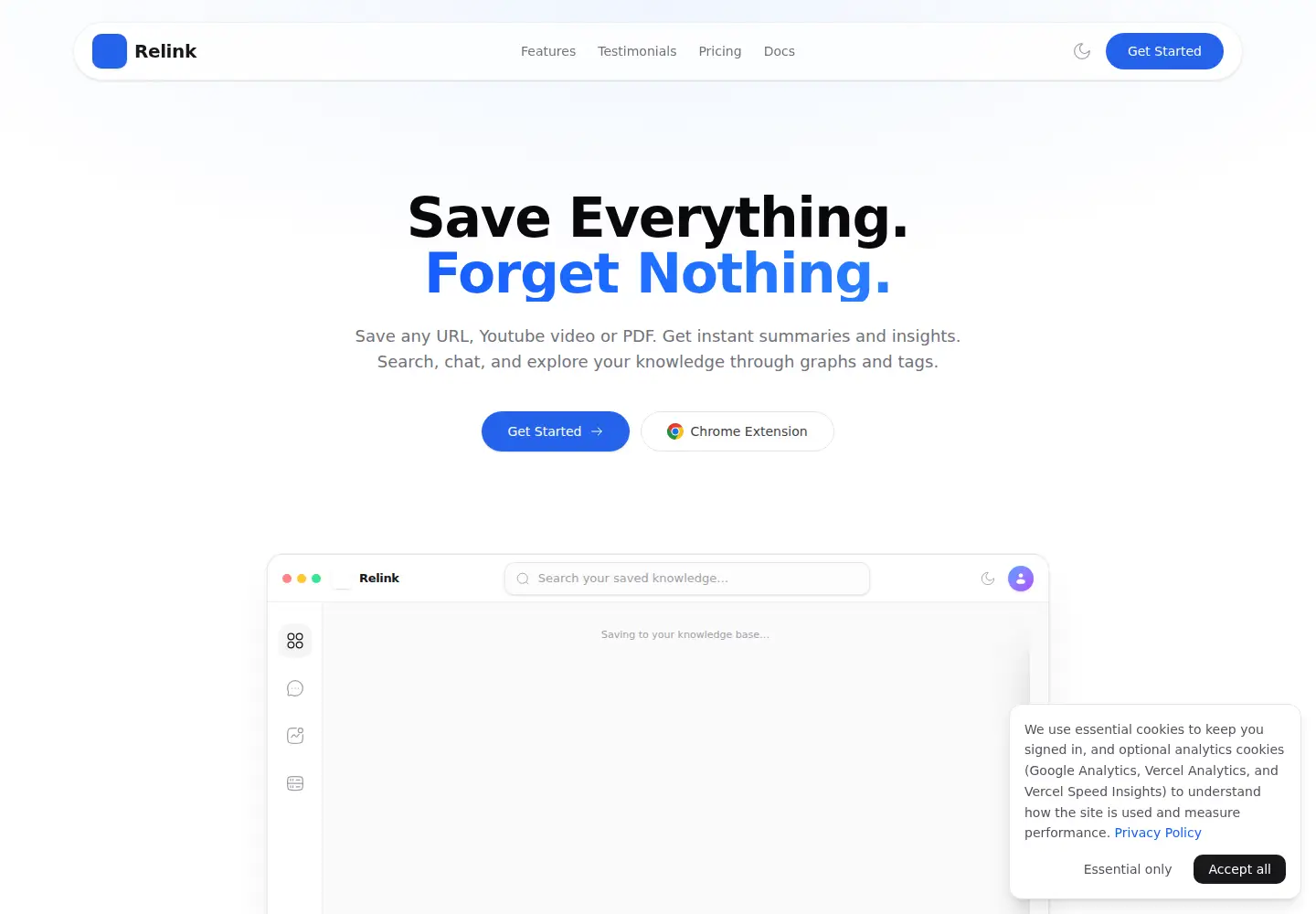 Screenshot of userelink.com