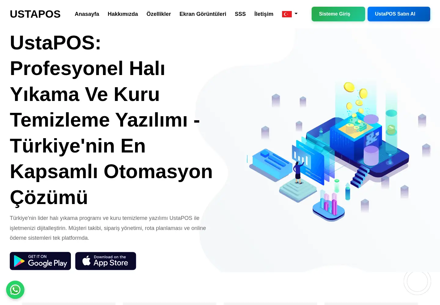 Screenshot of ustapos.com
