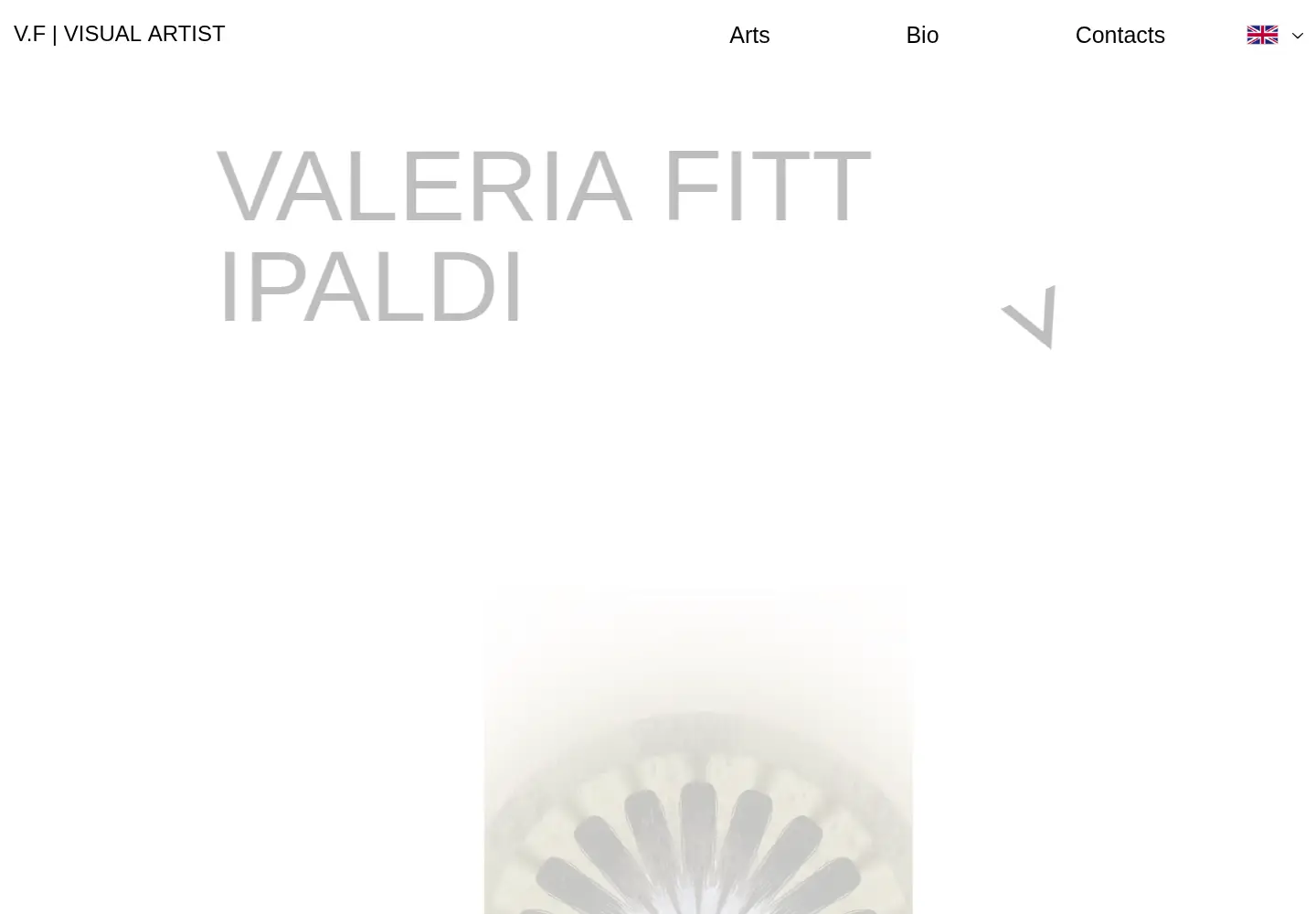 Screenshot of valeriafittipaldi.com