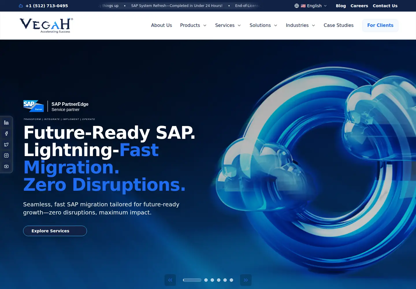 Screenshot of vegah.com