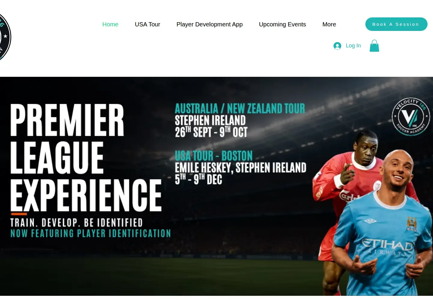 Screenshot of velocity186.com
