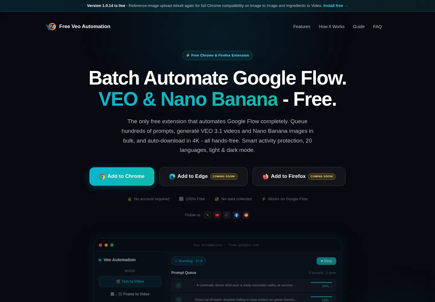 Screenshot of veoautomation.com