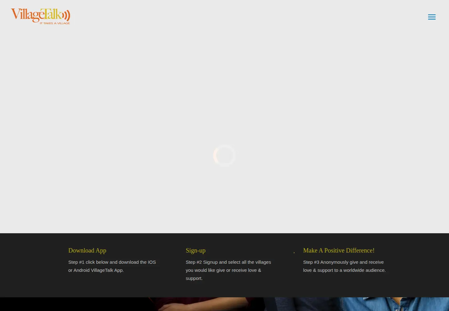 Captured homepage of villagetalk.com in the current scan