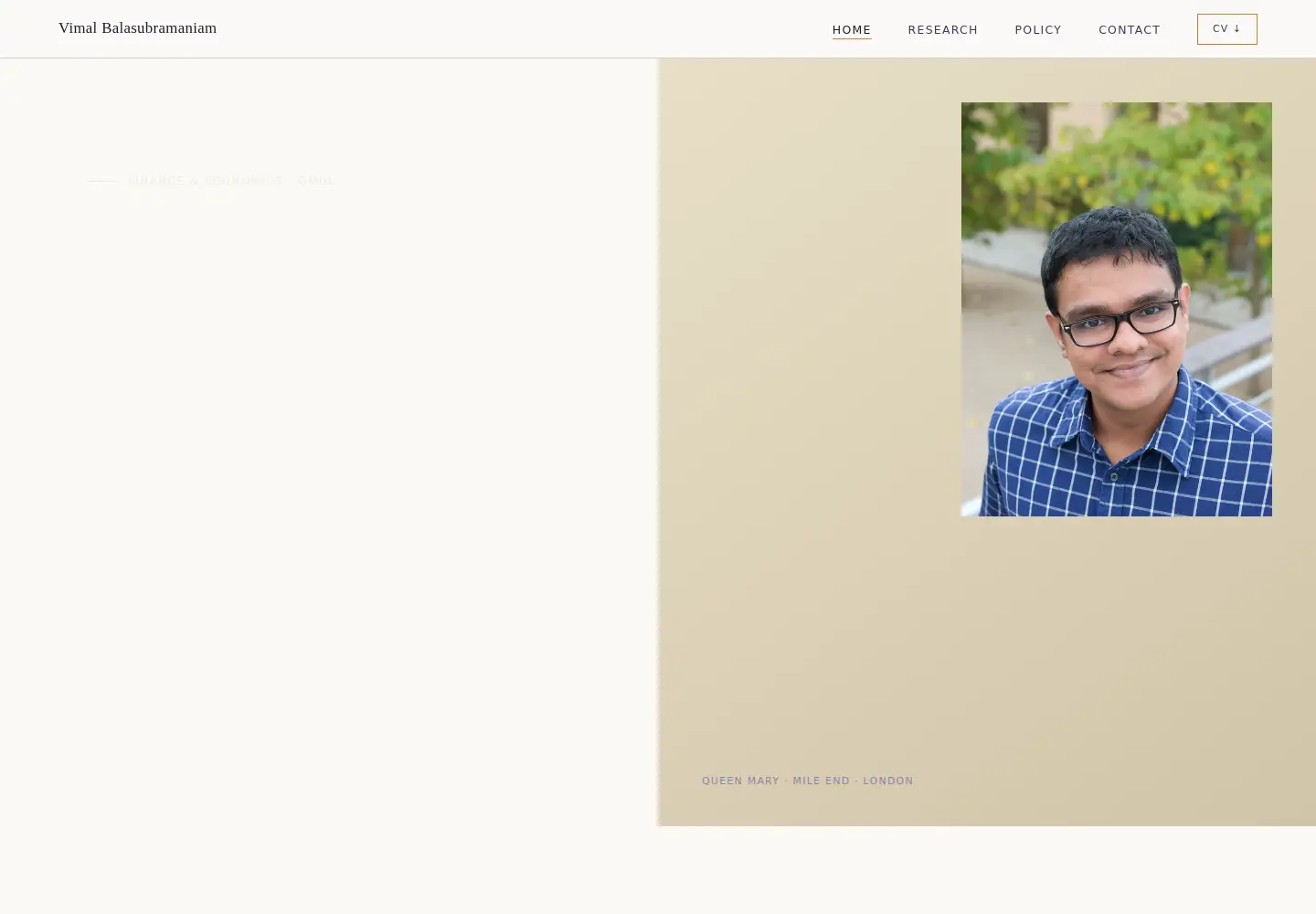 Screenshot of vimalb.com