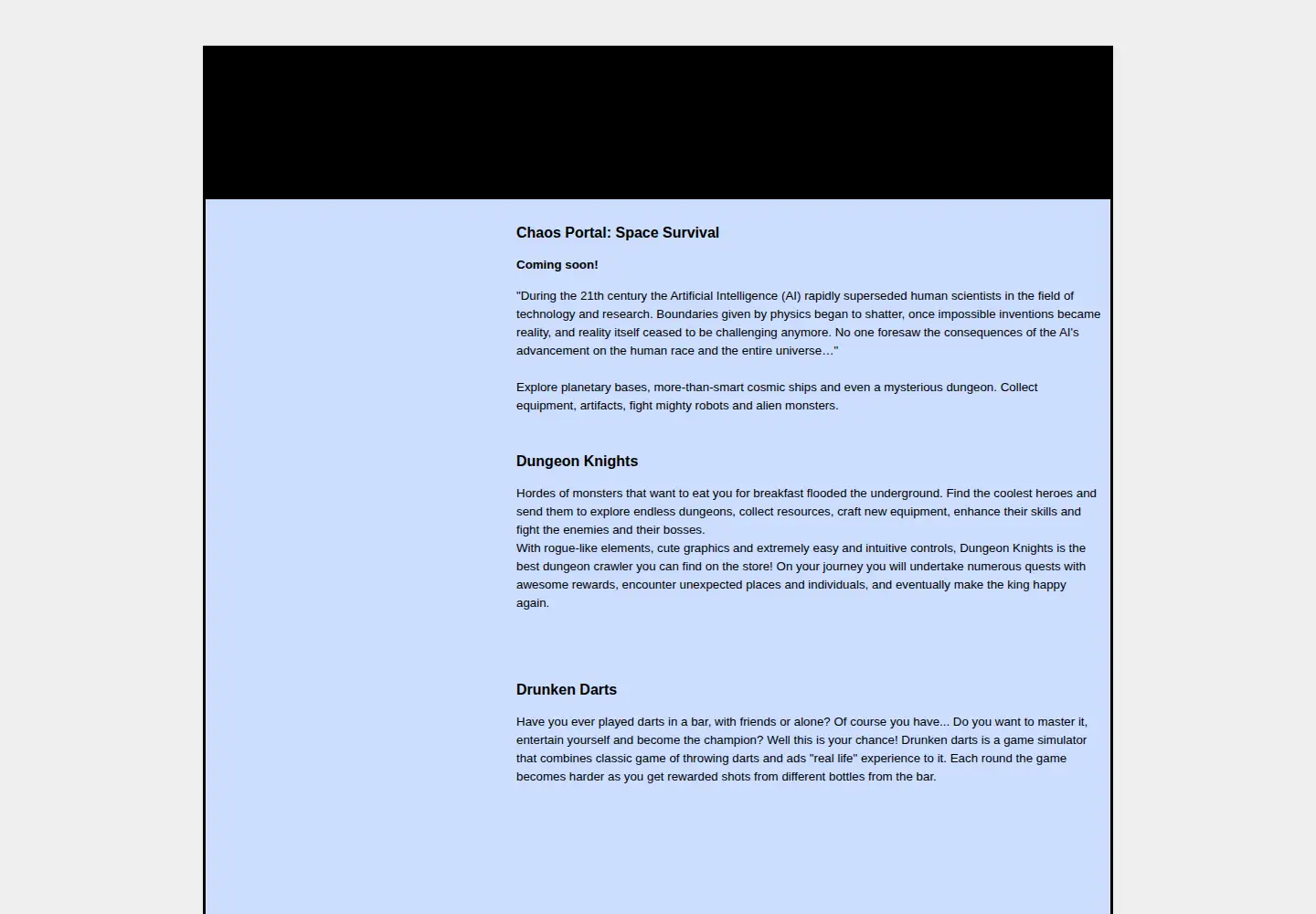 Captured homepage of vindiez.com in the current scan