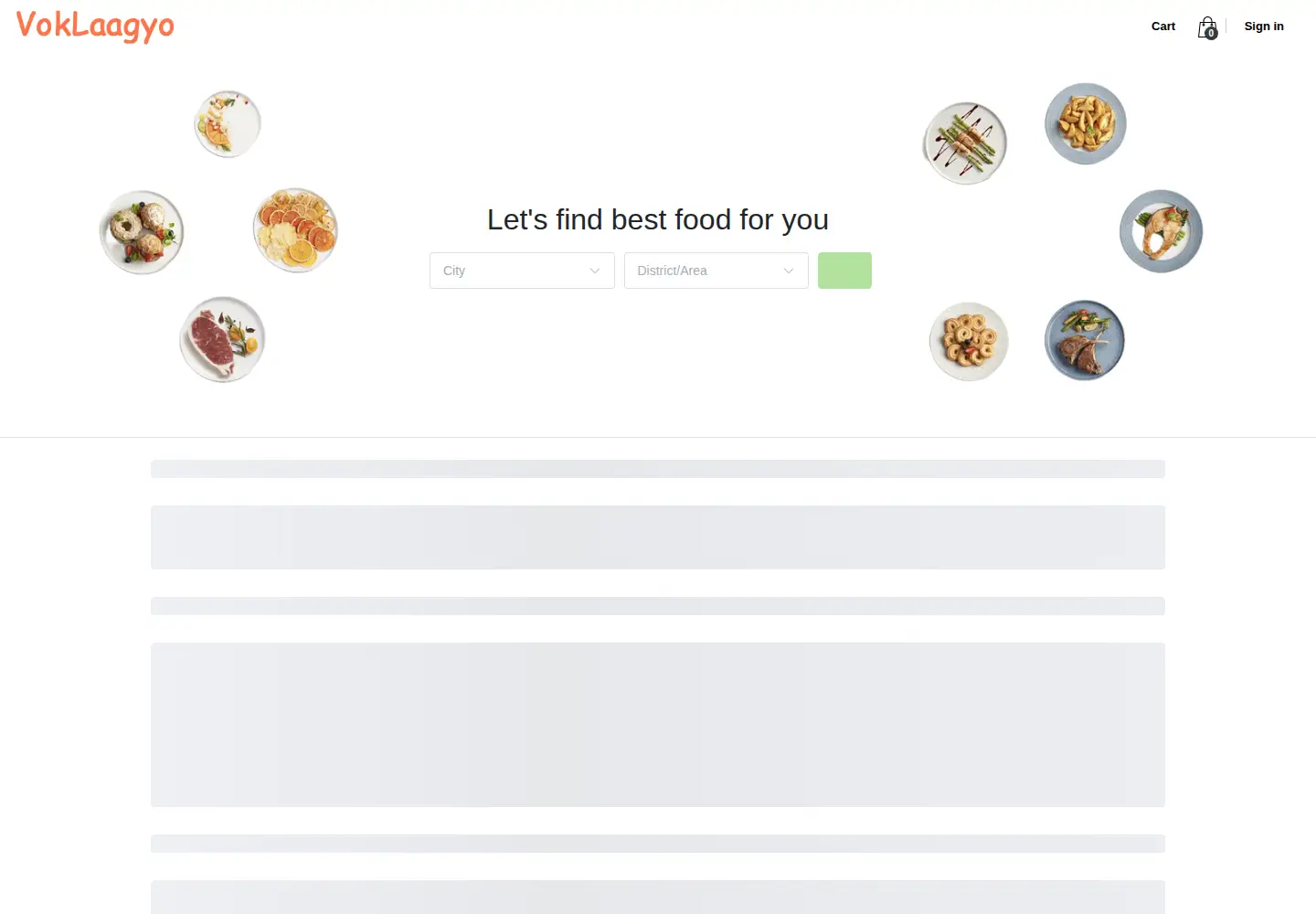Screenshot of voklaagyo.com