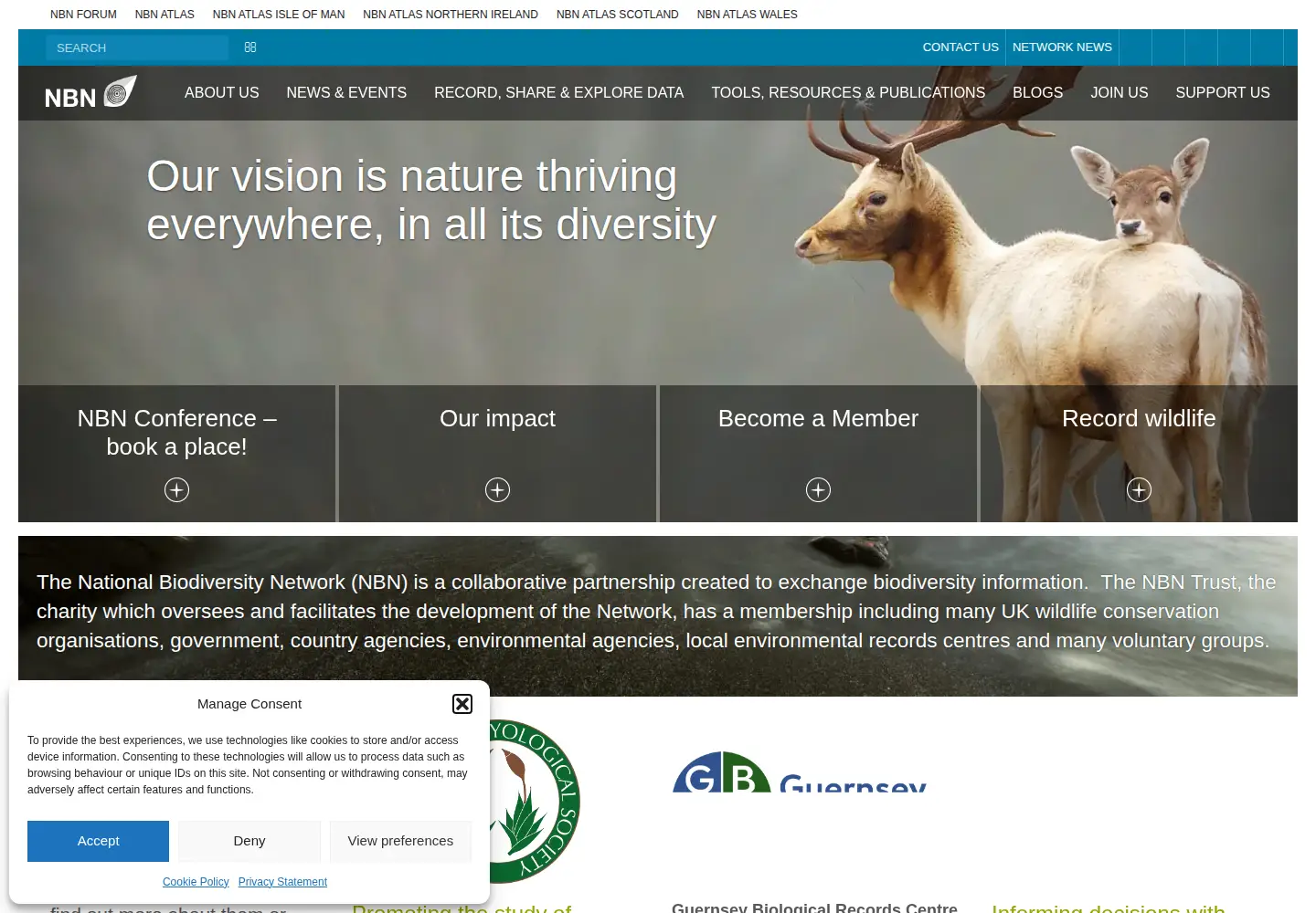 Screenshot of nbn.org.uk