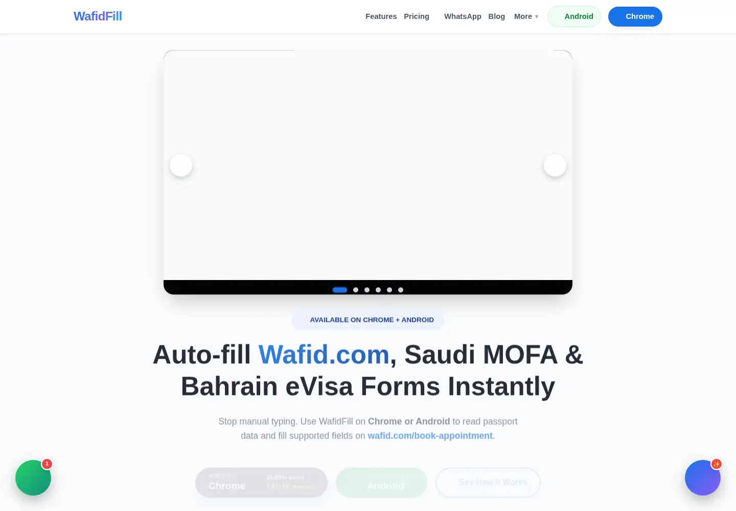 Screenshot of wafidfill.com