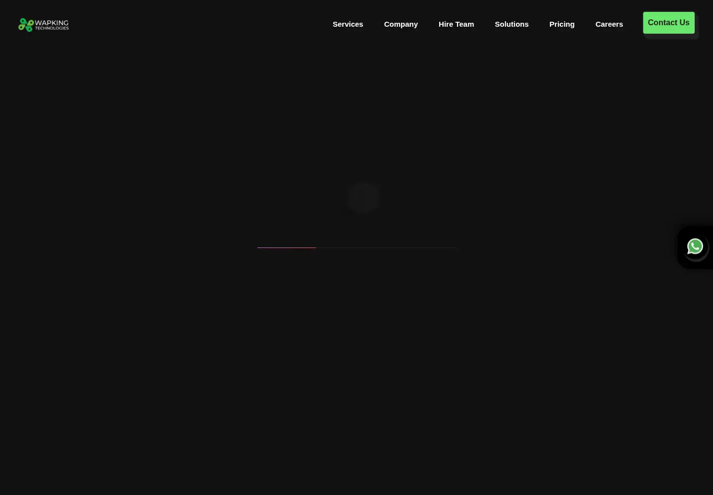 Screenshot of wapkingtechnologies.com