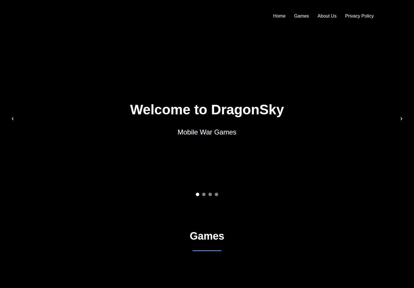 Captured homepage of war4game.com in the current scan