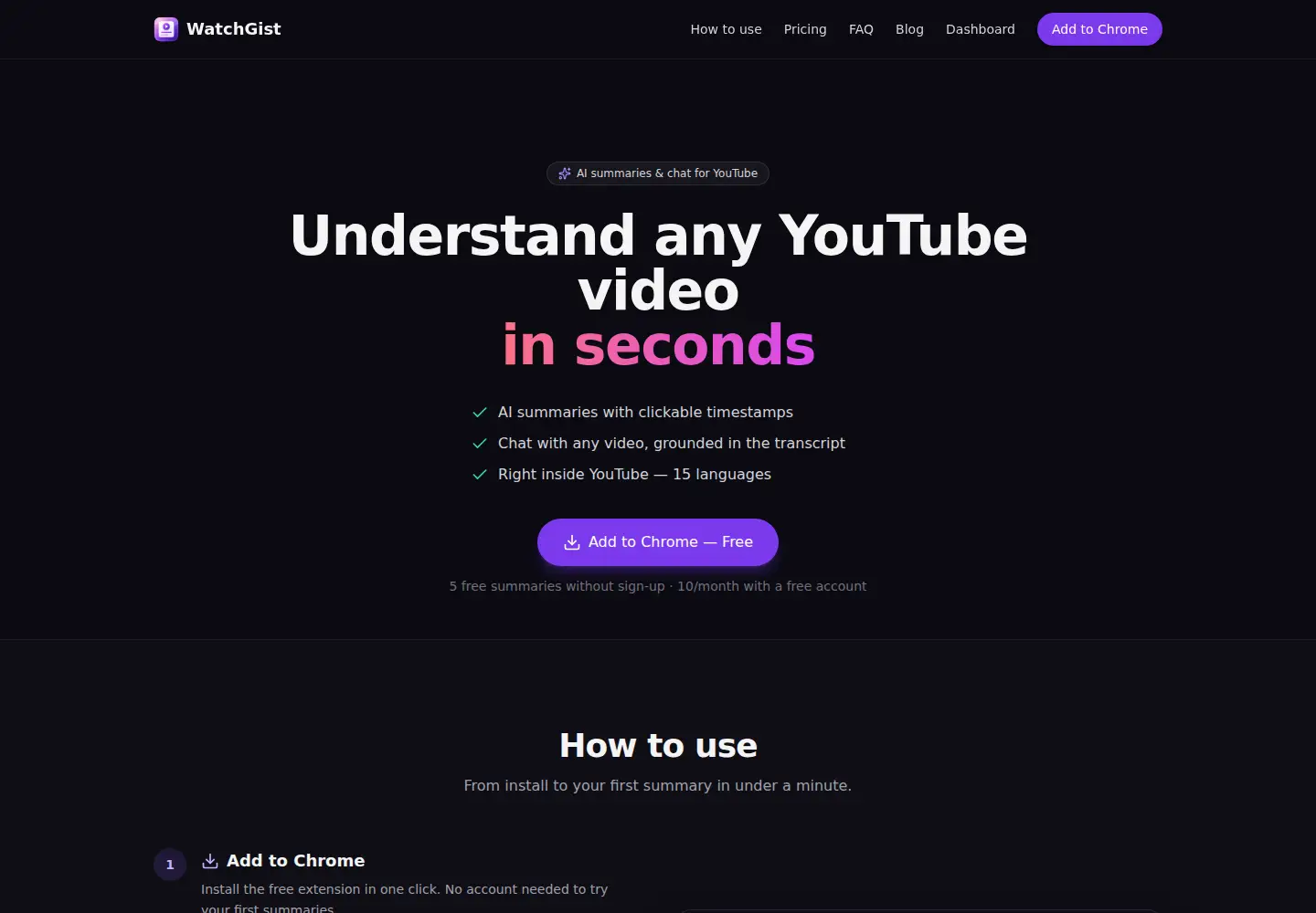 Screenshot of watchgist.com