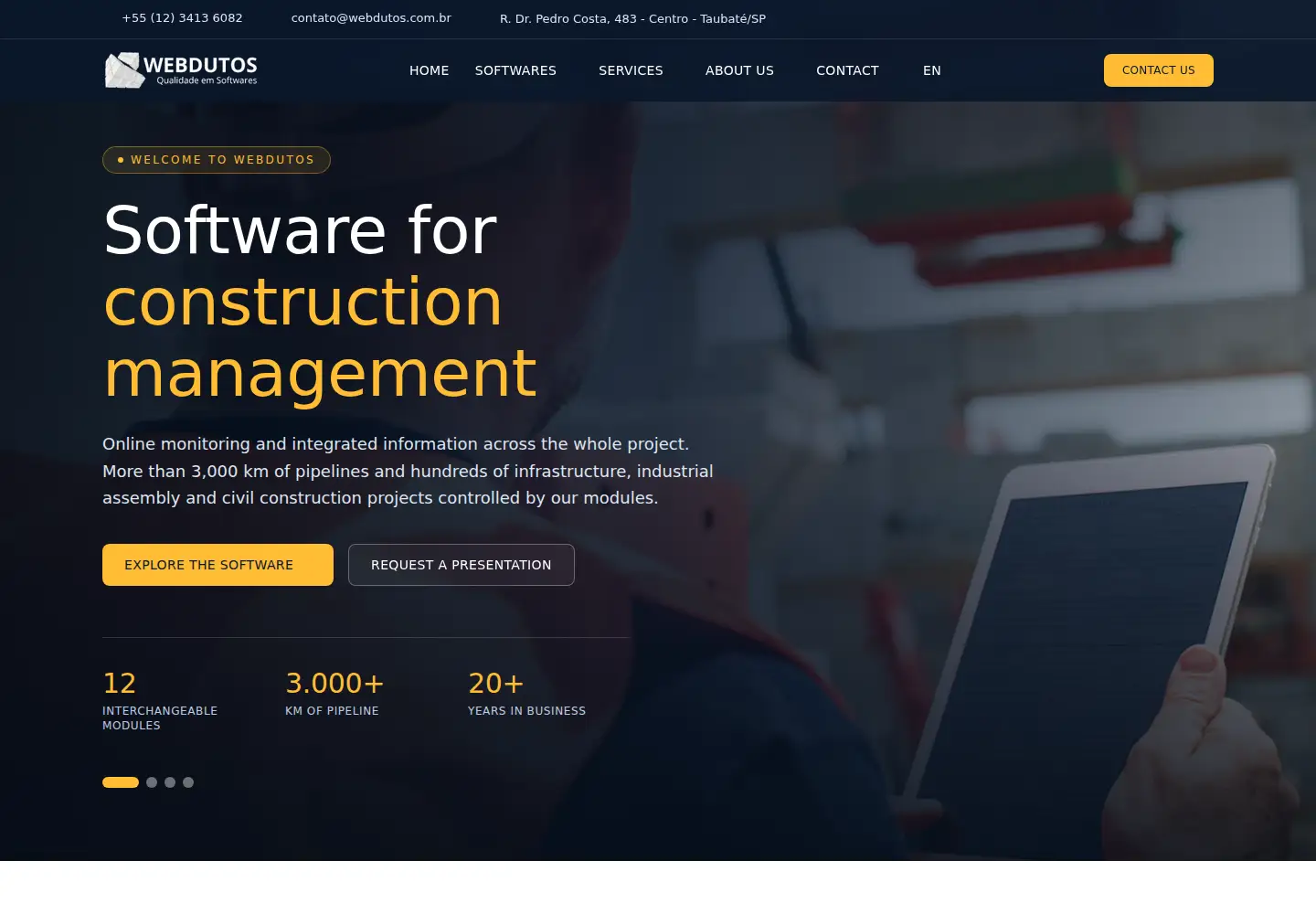 Screenshot of webdutos.com