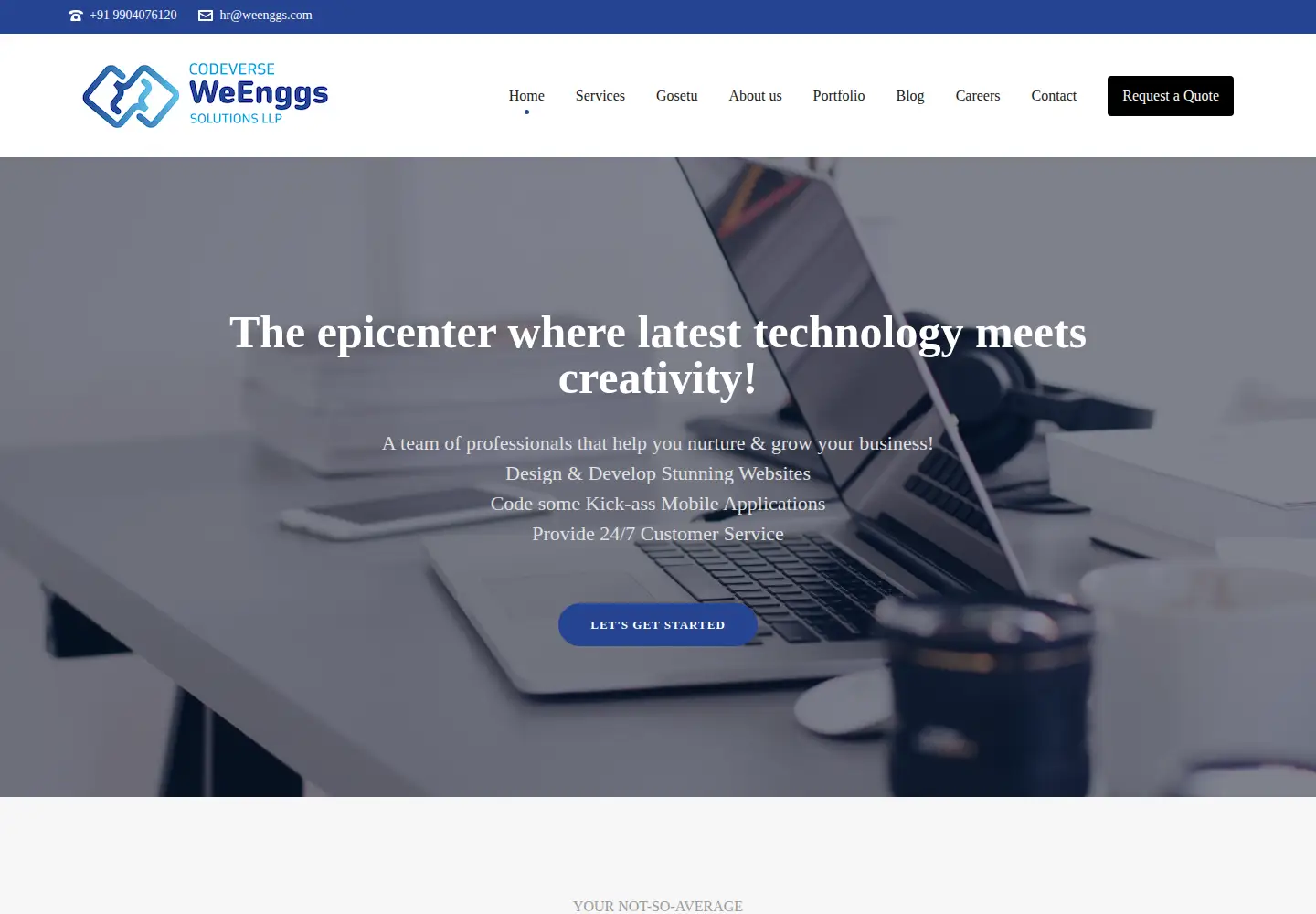 Screenshot of weenggs.com