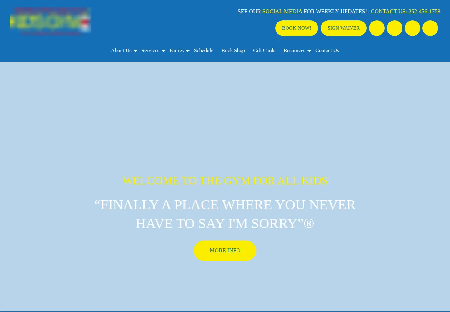 Screenshot of werockthespectrumracinecountywi.com