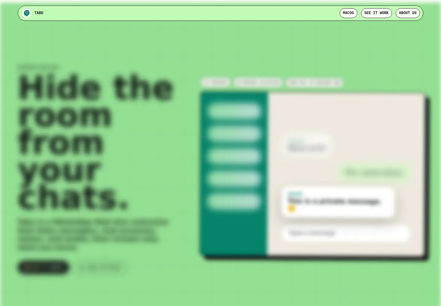 Screenshot of whatsappblur.com