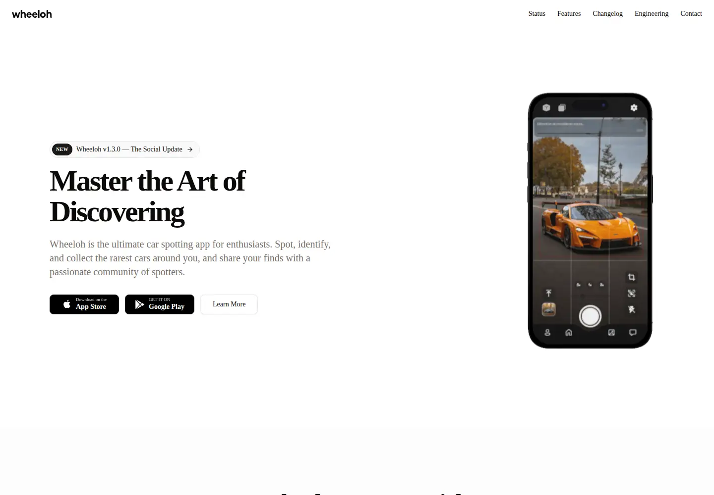 Captured homepage of wheeloh.com in the current scan