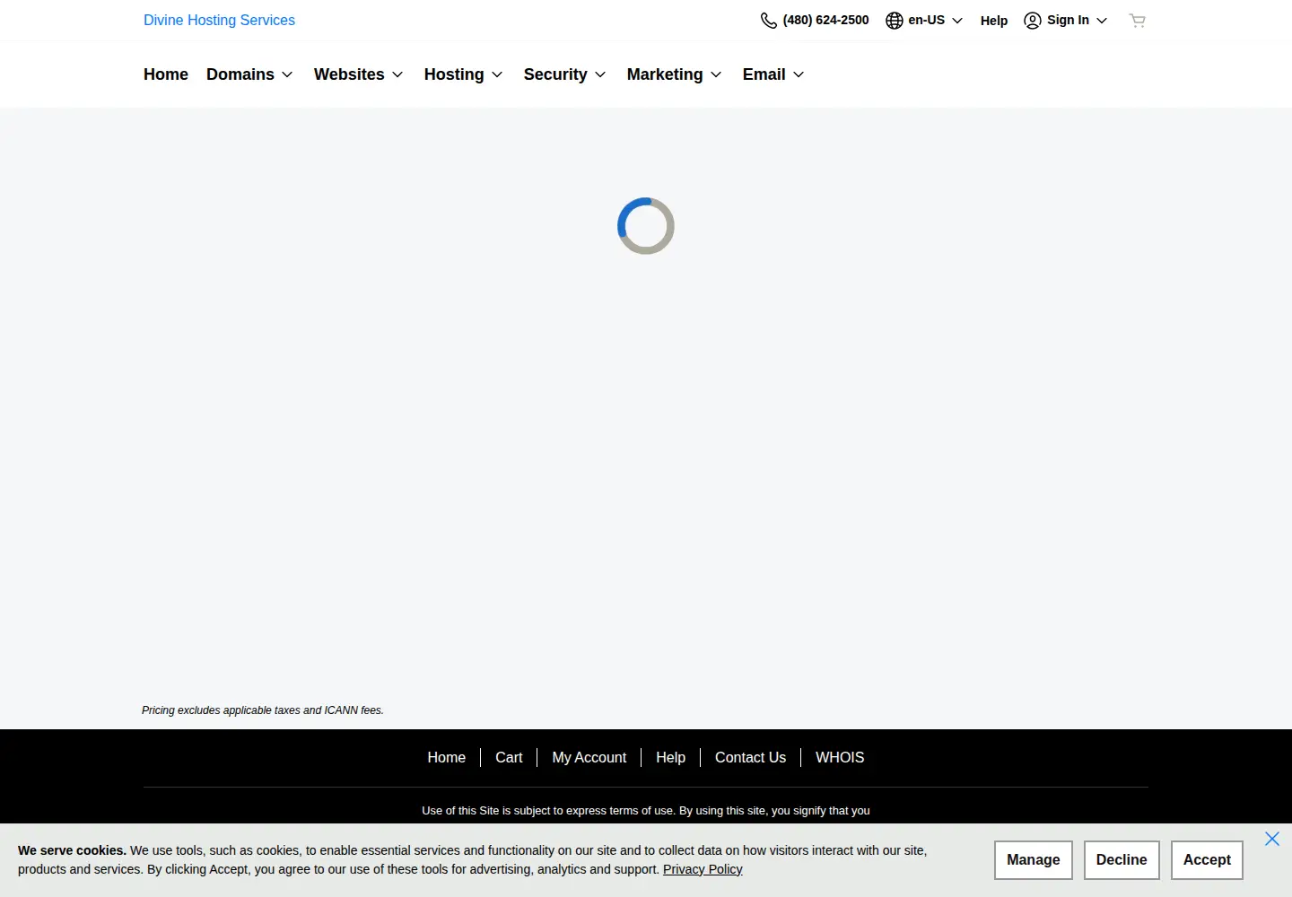Screenshot of whitleypainting.com