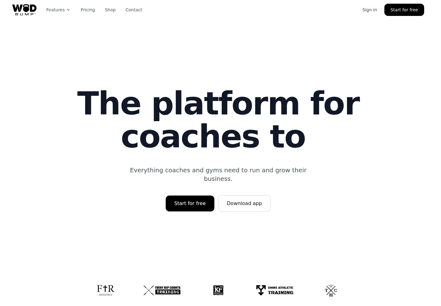 Screenshot of wodbump.com