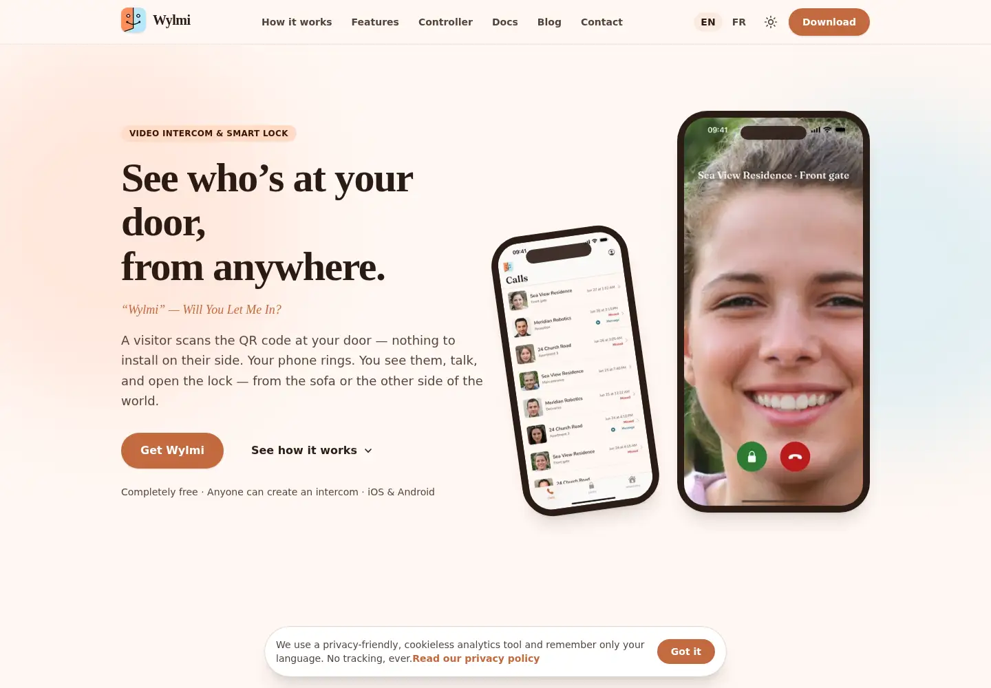 Screenshot of wylmi.com