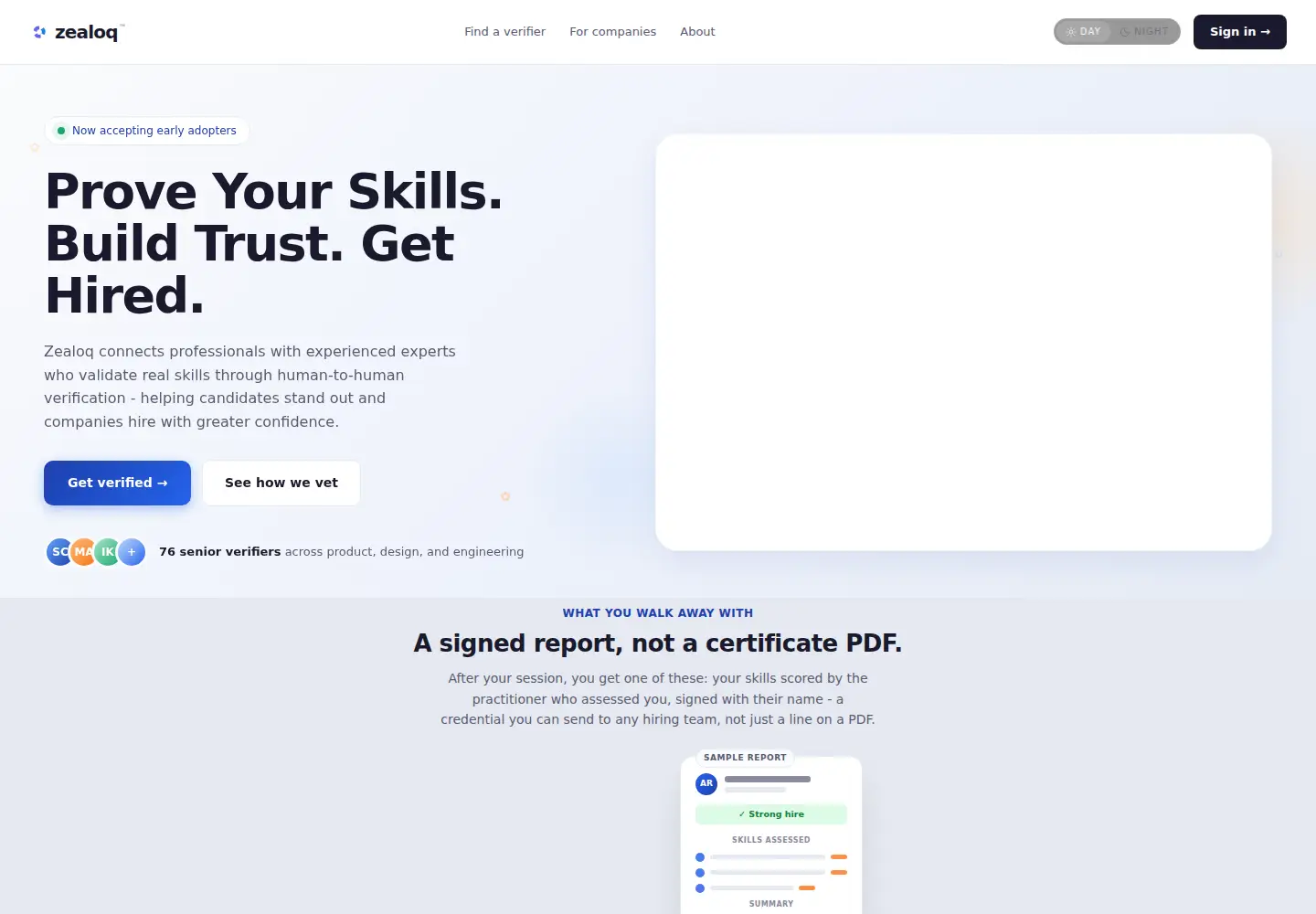 Screenshot of zealoq.com