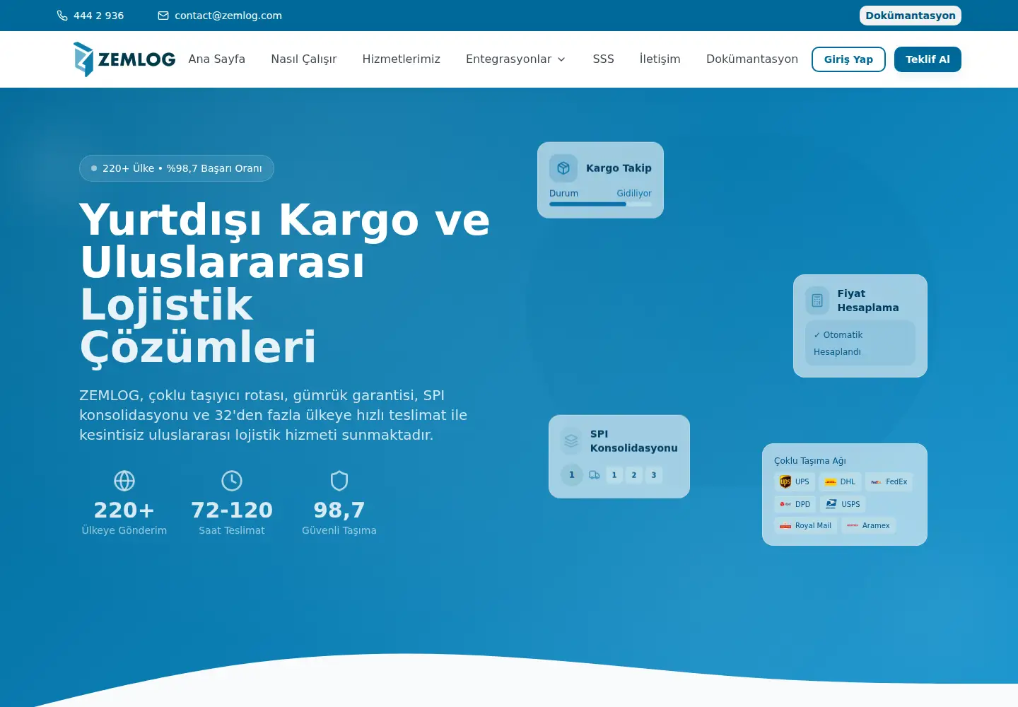 Captured homepage of zemlog.com in the current scan