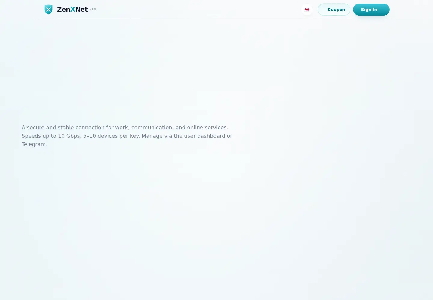 Screenshot of zenxnet.com