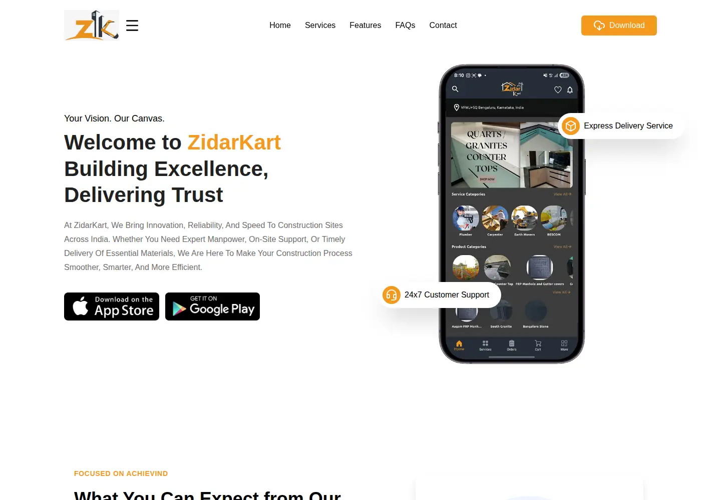 Screenshot of zidarkart.com