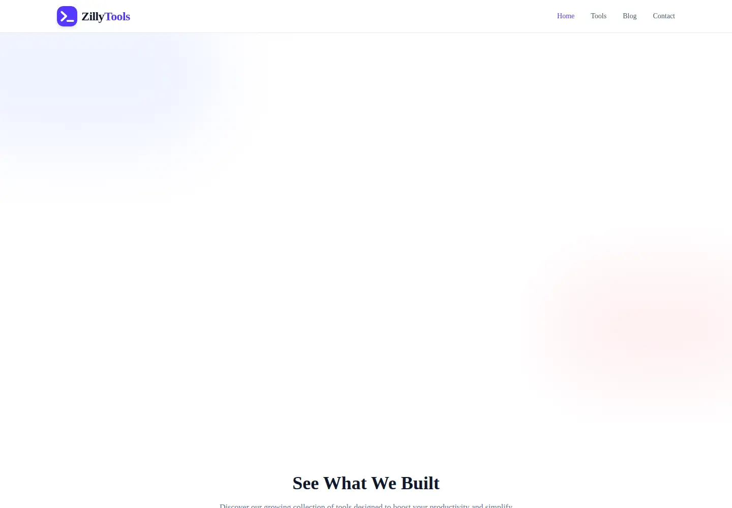 Screenshot of zillytools.com