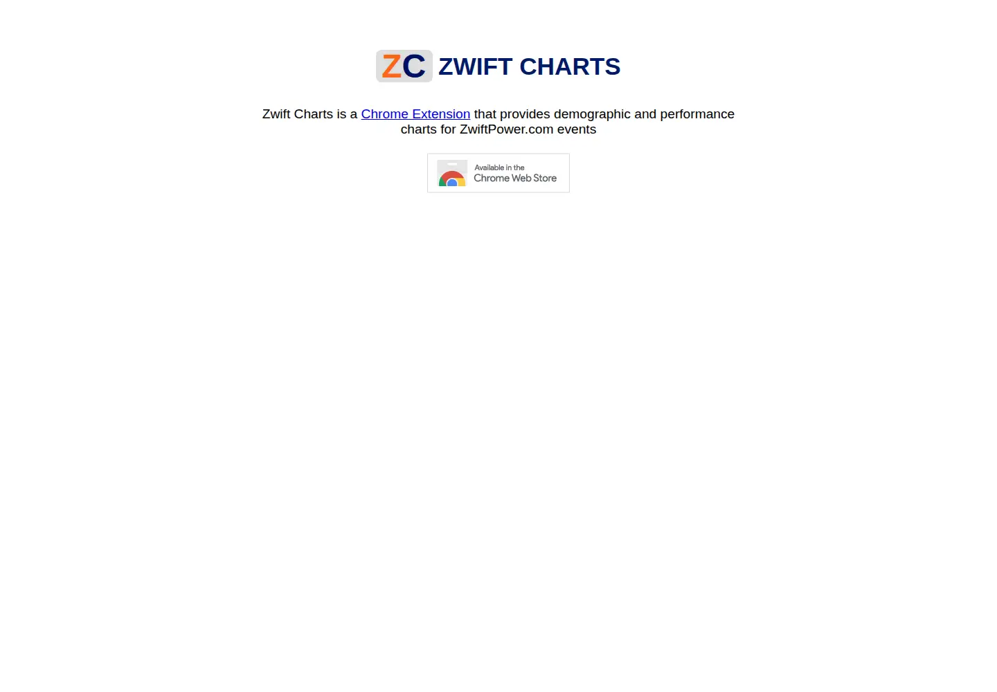 Screenshot of zwiftcharts.com