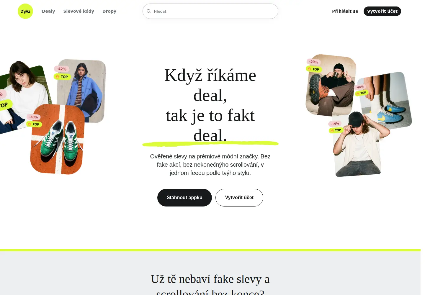 Screenshot of dyllz.cz
