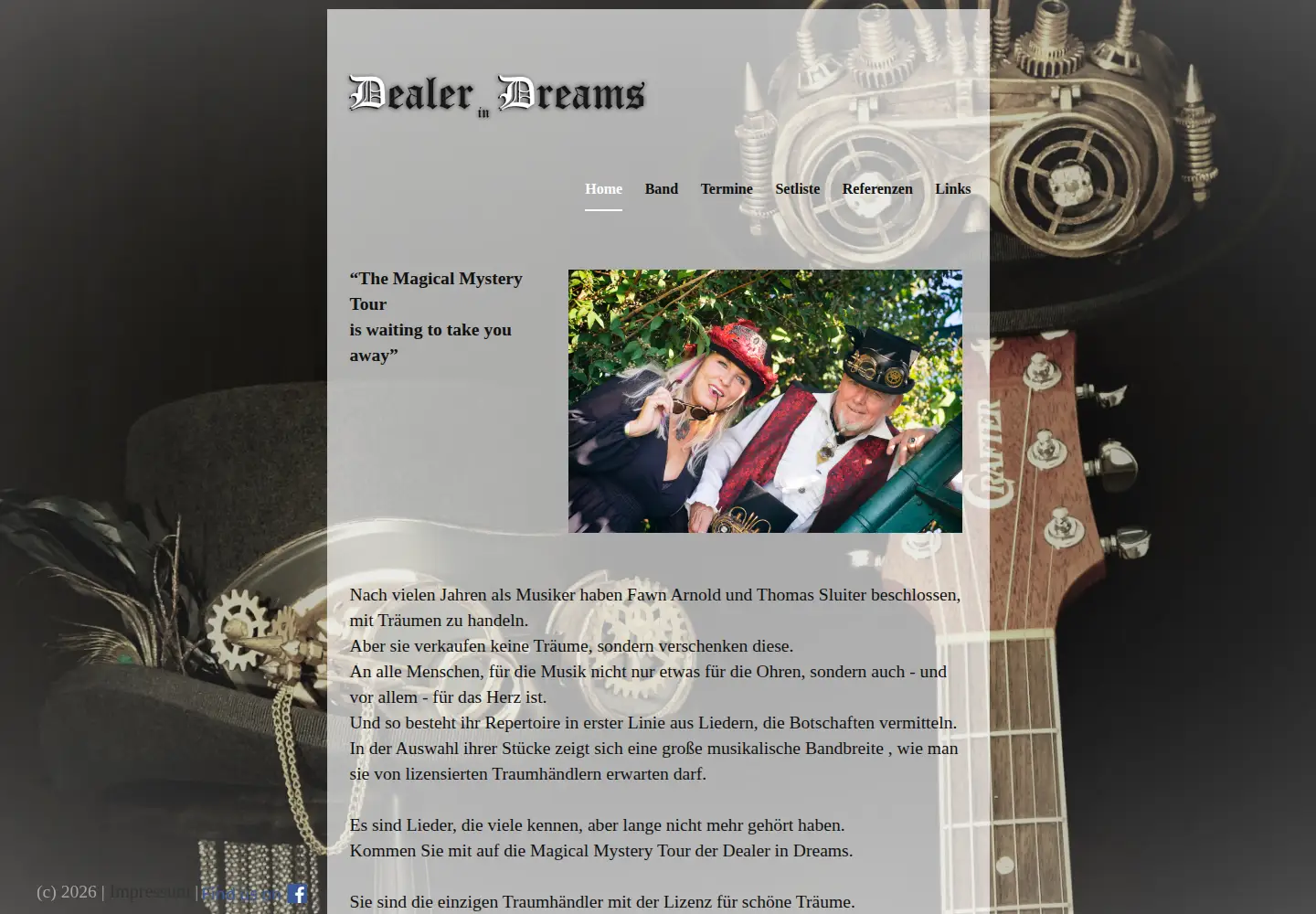 Screenshot of dealer-in-dreams.de