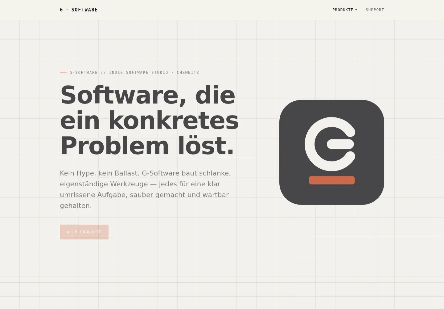 Screenshot of g-software.de