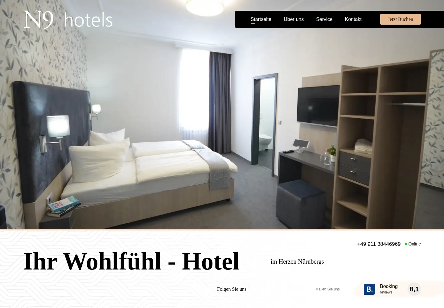 Screenshot of n9h.de