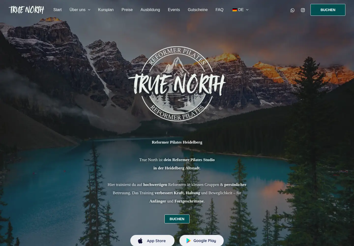 Screenshot of true-north-studio.de