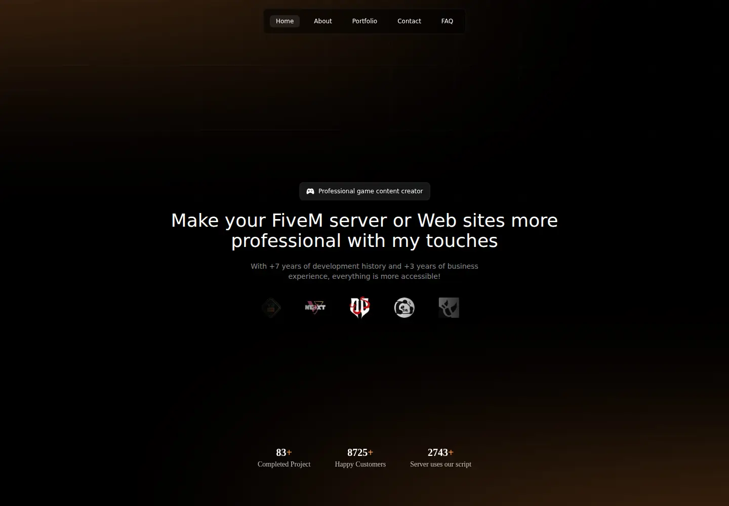 Screenshot of ayazwai.dev