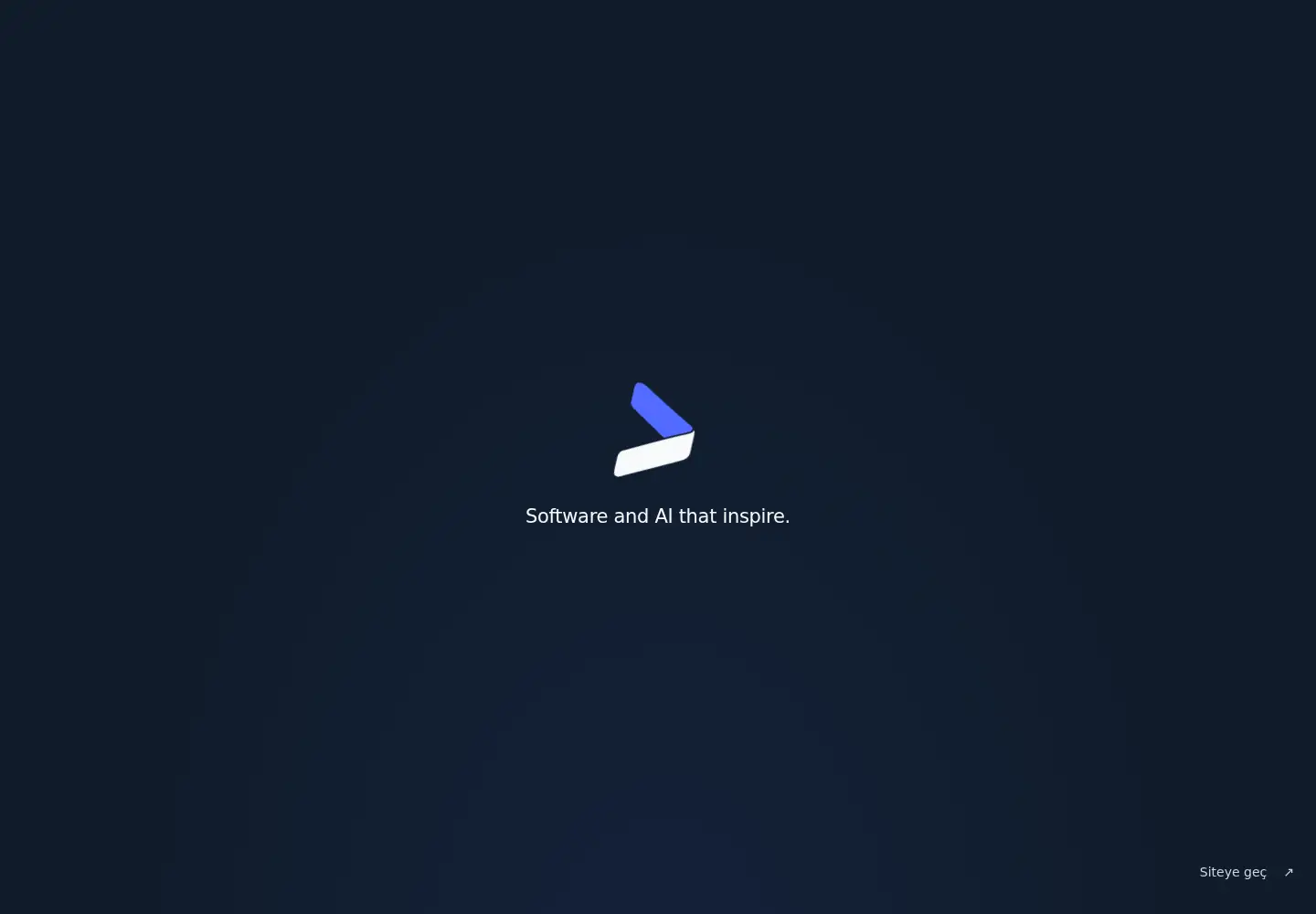 Captured homepage of bluedev.dev in the current scan