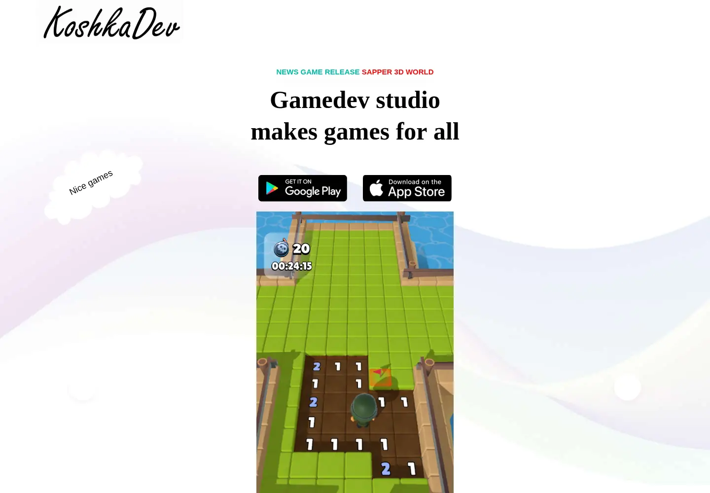 Screenshot of koshka.dev