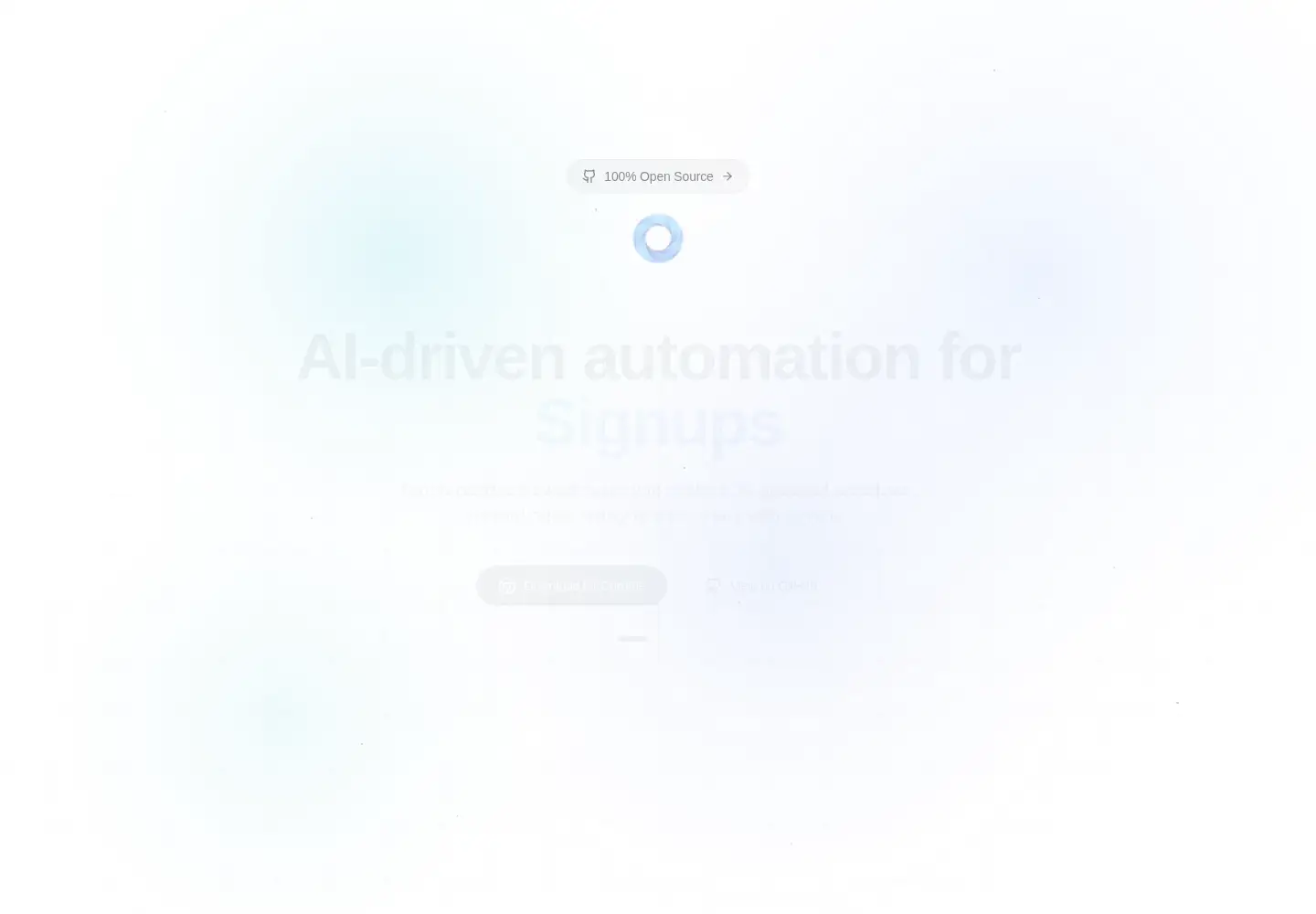 Screenshot of openmation.dev