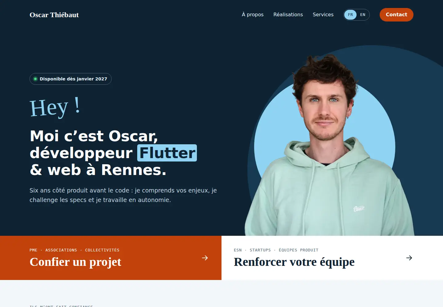 Screenshot of oscarthiebaut.dev