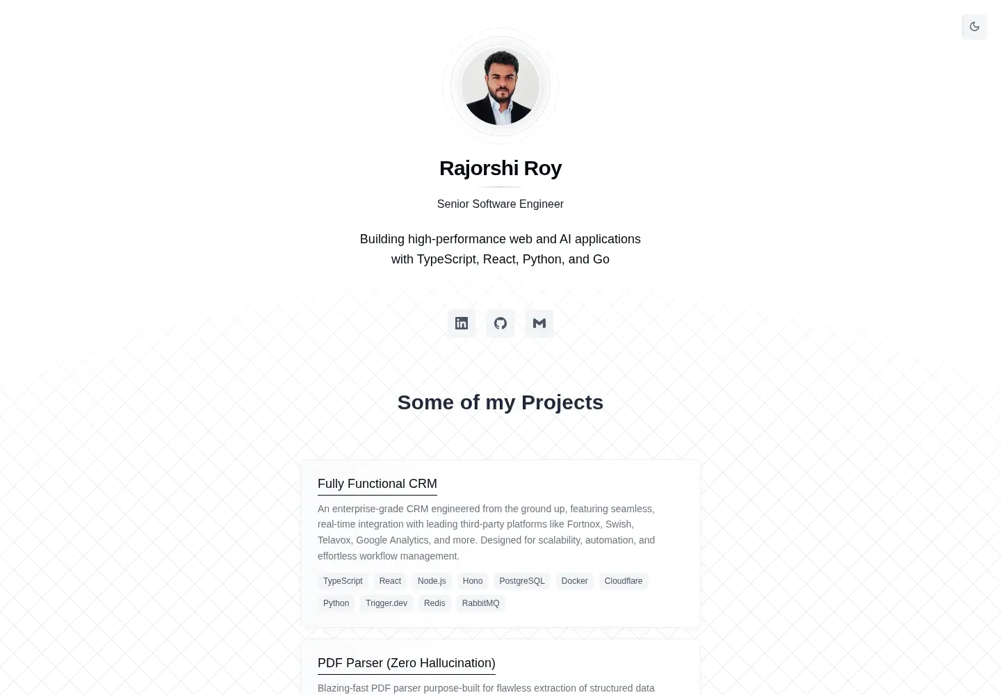Screenshot of royz.dev