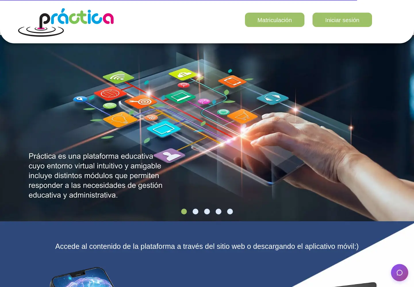 Screenshot of santillanapractica.com.ec