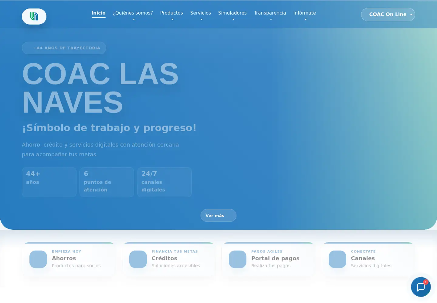 Screenshot of cooplasnaves.fin.ec