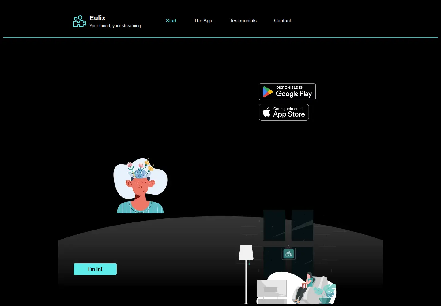 Captured homepage of eulix.eu in the current scan