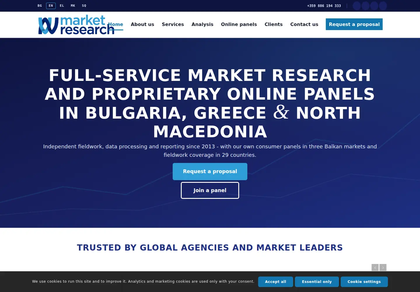 Screenshot of vnmarketresearch.eu
